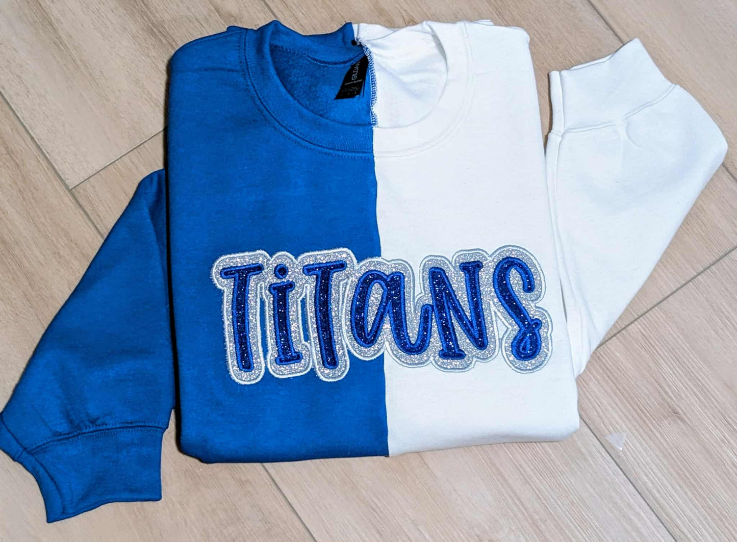 Color Block Spirit Wear Sweatshirt - Titans